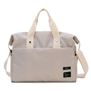 36-55Loutdoor fitness female bag sports handbag large-capacity luggage waterproof lightweight business trip messenger travel bag Q0705