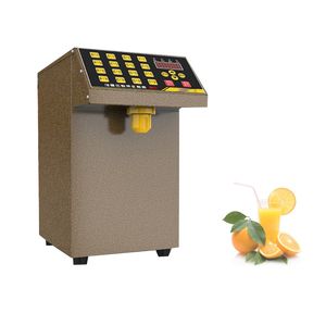Preço de fábrica vende 16 grade máquina quantitativa automática Frutose Dispenser Microcomputador Frutose máquina de xarope de aço inoxidável
