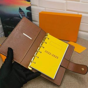 Wallet Notebook Agenda Cover Work Business Ladies Fashion Credit Card Case Luxury Wallets Iconic Brown Waterproof Canvas Working meeting notes