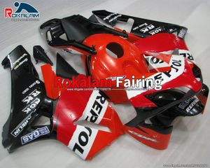 Shell Covers per Honda 2004 CBR600RR F5 2003 Carenature Sportbike Rosso CBR600RR F5 03 04 Kit moto CBR 600 RR F5 (stampaggio ad iniezione)