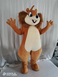 costume della mascotte dello scoiattolo per i costumi della mascotte del personaggio dei cartoni animati del partito in vendita personalizzazione del supporto di spedizione gratuita