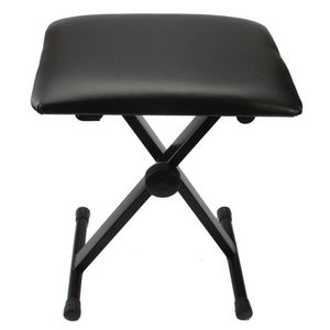 Wholesale Piano Stool Adjustable Electronic Pianos Stool Black Bench Leather Padded Seat Folding Stools Chair