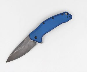 Special Offer OEM 1776NBBW Assisted Open Folding Knife 420HC Steel Black Stone wash Blade 6061-T6 Aluminum Handle