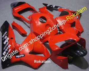 أحمر دراجة نارية حمراء مناسبة لهوندا CBR600RR F5 2003 2004 CBR 600RR CBR600 RR 03 04 Body Cowl Atmarket Kit Fairings (حقن صب)