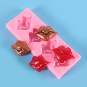 3D Lips Cake Mold Creative DIY Baking Bakeware Tray na przyjęcie urodzinowe czekolada cukier