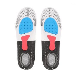 Ortopedisk fotbågsstöd Sport Skopad Körning Gel Insoles Infoga Kudde Innersula Sneakers Pad Sweat-Absorption Flash Tork1