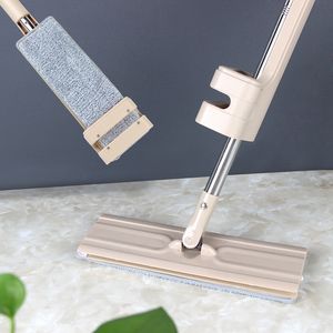 Wholesale metal magic resale online - Free Hand Washing Magic Mop Self Wringing Flat Mop Lazy Home Cleaner Automatic Spin Rotating Wooden Floor Household Cleaning LJ201130