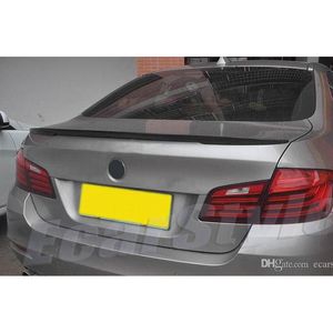 F10 spoiler için E60 M5 11-16 arka gövde spoiler karbon fiber