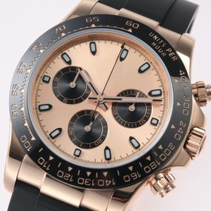 Relógio original de luxo 40mm relógios mecânicos automáticos caixa de aço inoxidável moda relógio de pulso masculino vida à prova dwaterproof água relógios de pulso montre de luxo presente