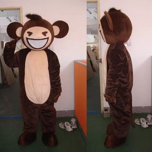 Festival Dress Animal Theme Monkey Mascot Costumes Carnival Hallowen Gifts Unisex Adults Fancy Party Games Outfit Holiday Celebration Cartoon Character Outfits