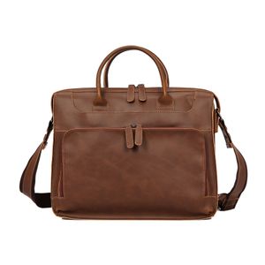 Designer Men's Briefcases Shoulder Bags Women Computer Handbags Laptop Crossbody Bag Briefcases Triangle Purses Large Capacity