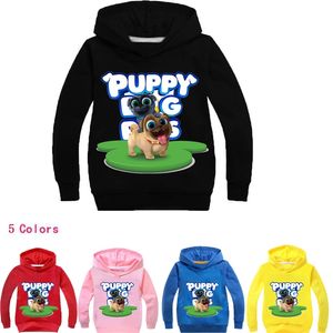 DLF 2-16Y Sweet Cartoon Puppet Dog Pals Hoodie Kids Sweatshirts for Toddler Girls Hoodies Puppy Friends Teenagers Boys Jumper LJ201216