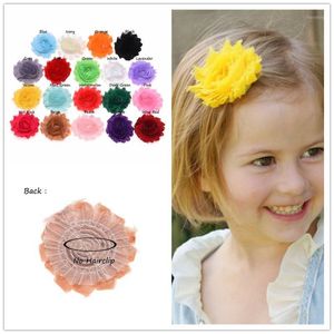 Shabby Chic Flowers Artificial Rose Flower Bouquet Baby Girls Hair Accessories Diy Flowers for Headband1