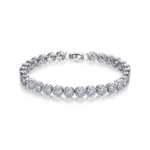 Wholesale hot tennis for sale - Group buy 2021 Hot Sell Spring Row Rhinestone mm Bracelets Tennis Hot Sell Fashion Women Jewelry Wedding Gifts Iced Out Tennis Bracelet Zirconia