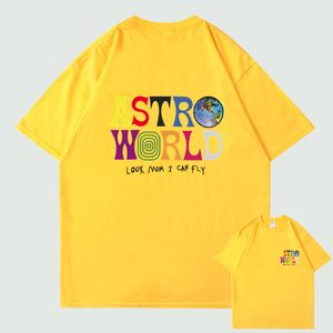 Herren-Basketball-T-Shirt Designer Männer Frauen Sommer Kurzarm T-Shirts Männliche Mode Niedliche Cartoon-T-Shirts ASTROWORLD Tops T-Shirt Kleidung 9GUE