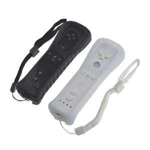 Kablosuz Gaming Nunchuk Kontrolörleri Nintendo Wii Konsolu için Silikon Kılıf Kayışı ile 40 adet / grup