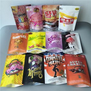 New Arrival JOKE'S UP Bag Dayum Bronx Gruntz Super Charcer SFV DAYUM Burzt Frozen Yogurt Bags CARFUEL Dry Herb Flower Packaging