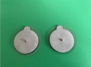 40 stücke Selbstklebende Silikon Gel Elektroden Pad Patch Gesundheit Pflege 4 cm Für Mooyee M1 Reflyx Elektrische Impulse Massager