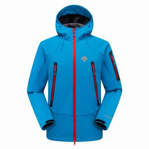 2019 nowość The North męskie kurtki DESCENTE bluzy moda Casual ciepłe wiatroszczelne płaszcze narciarskie na zewnątrz Denali kurtki polarowe niebieskie