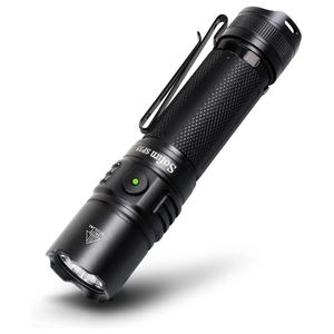 Sofirn SP35 Rechargeable LED Flashlight 21700 Type C 2A SST40 2200lm Torch 2 Groups with Ramping Power Indicator Update ATR 220110