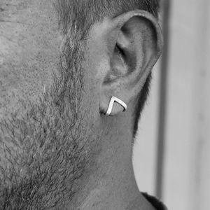 Stud Men Earring Studs Gift For Him Earrings Birthday Acrylic Jewelry