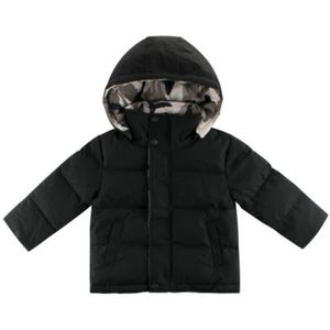 Piumini per bambini Cappotto invernale per ragazzi e ragazze su entrambi i lati Piumini casual tinta unita per bambini Cappotto caldo per bambini con cappuccio Vendita calda