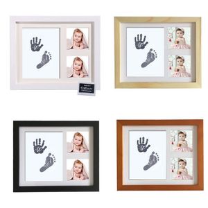 Kable Backprint Kit Handprint Picture Рамка с безопасным и нетоксичным чернилами PADE Perfect Newborn Keepsakes Girls Boys Shower Pired LJ201105