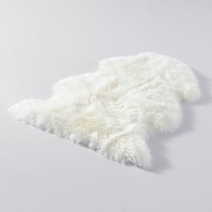 1p自然なシープスキンラグ純正ウール敷物ホワイトベッドルグスとカーペット羊の肌チェアベッドソファー厚いウールの毛布ベイビー201214