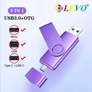 Chiavetta USB USB 3.0 OTG tipo C ad alta velocità 256GB 512GB pendrive16GB 32GB 64GB 128GB chiavetta USB pen drive flash