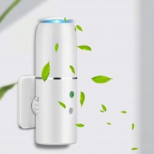 Pluggable Purificatore d'Aria Disinfettante Ozono Ioni Negativi, Diffusore di Aromaterapia Multifunzione, Deodorante per Odore di Animali Domestici, Odore di Toilette