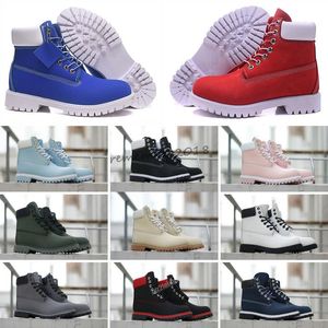 Originalmärke Stövlar Kvinnor Män Designer Sport Röd Vit Vinter Sneakers Casual Trainers Mens Womens Luxury 36-45 RM55