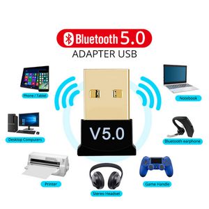 USB -gadgets Bluetooth 5.0 Adapter Zender Bluetooth -ontvanger Audio Bluetooth Dongle Draadloze USB -adapter voor computer PC -laptop