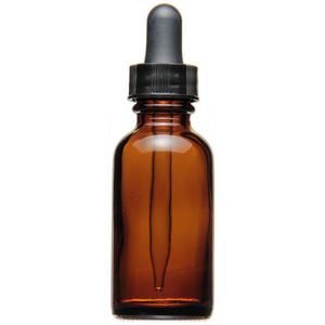 Boston runde 30 ml 1 Unze Braunglas-Kosmetik-Serumflasche mit schwarzem Tropfverschluss, leere 50 ml 100 ml Hautpflege-Haaröl-Gesichtsöl-Glasflasche für ätherische Öle im Großhandel