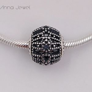 Essence series CURIOSITY Clear CZ Pandora Charms for Bracelets DIY Jewlery Making Loose Beads Silver Jewelry wholesale   796025