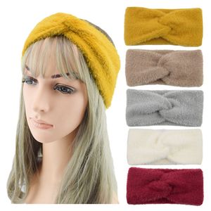 Winter Keep Keat Headband Fone de lã fita fita de lã faixa ao ar livre esportes Hairband Yoga cabeça festa festa favor T9i00828