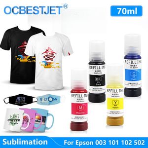 003 Sublimation Ink For ET-2700 ET-2750 L4150 ET-3750 L4160 L6160 L6170 L6176 L6190 L3110 L3150 L5190 EcoTank Printer