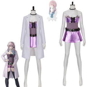 Anime Akudama Drive Doctor Costume Cosplay Lovely Trench Suit Uniform Dailydress Set completo Festa di Halloween