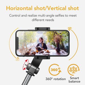Selfie Monopods H5 Video Record Single spindle Stick Handheld Gimbal Mobile Phone Stabilizer Tripod Bluetooth Camera Stands Holder Vlog