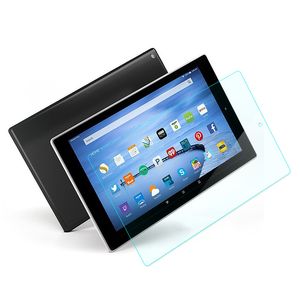 9H Szkło Hartowane Screen Protector dla Kindle Fire 10 2017 HD 10 2019 Ogień HD10 Plus 2021 50 sztuk / partia