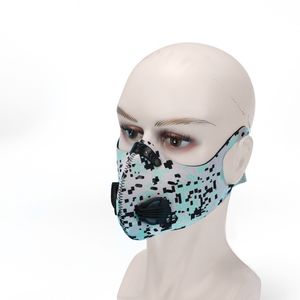 Nuova maschera da ciclismo a prova di freddo integrata protezione ambientale in tessuto soffiato a doppia fusione e maschera sportiva protettiva inodore