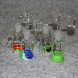 14mm 18mm Hookah Ash Catchers With Quartz Banger Nail 45 90 graders Ashcatcher For Glass Water Bongs Oil Dab Rigs