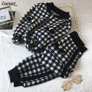 المسارات النسائية لوزوزي للمسارات ، ملابس خمر الزر بليوفر بلوفر ziipper cardigans المحبوك