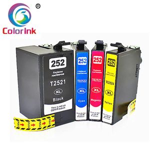 Coloink 252 T2521 wkład atramentowy do pracy WF-3620 WF-3640 WF-7610 WF-7620 WF-7110 WF-7710 WF-7720 WF-7210