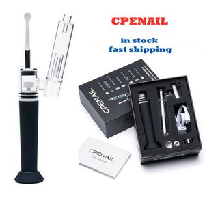 CPENAIL 1100mAh Portable Wax Pen Dab Rig Pot Ceramic Quartz Electric H Nail GR2 pure Ti e cigarette Vaporizer Wax Vapor Glass bongs kits