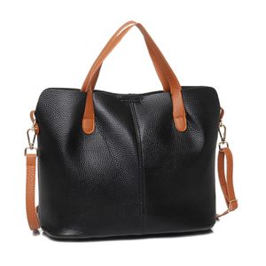 European American Style Leather Handbag Shoulder Crossbody Bags For Women Famous Leather bag