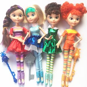 Wholesale fantasy figures for sale - Group buy 4pcs cm joints can move Fairy Fantasy Patrol Doll MAWA AEHKA BAPR CHE KA Action Figures Toys Model For Children Gift LJ201031