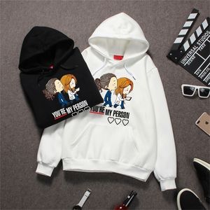 أنت شخصيتي هوديي غرايز تشريح هوديي سويت شيرت غرايز تشريح هدايا Merch Modis Hoodie 201210