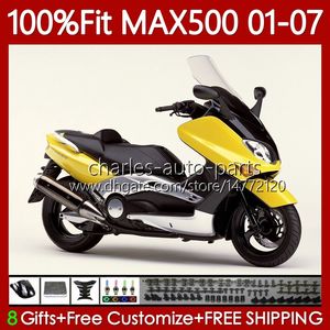 Molde de Injeção para Yamaha T-Max500 TMAX-500 Max-500 109No.4 Tmax Max 500 Golden Tmax500 T Max500 01 02 03 04 05 06 07 XP500 2001 2006 2006 2007
