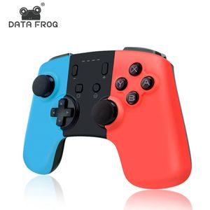 Data Frog Bezprzewodowy Kontroler Game Bluetooth Gamepad Joystick dla Nintendo Switch Console PC3 Smart TV