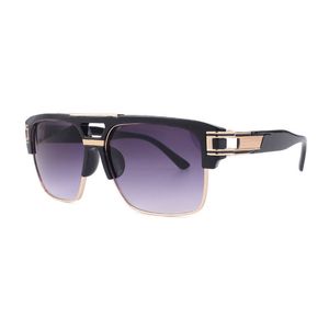 Mode solglasögon för män och kvinnor Anti-Blue Light Eyeglasses Frame Retro Luxury Designer Sun Glasses 7 Färger Partihandel